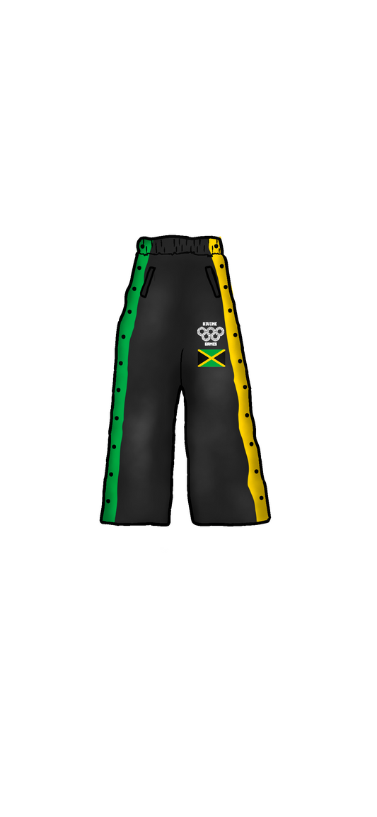 DIVINE GAMES "JAMAICA" NYLON PANTS