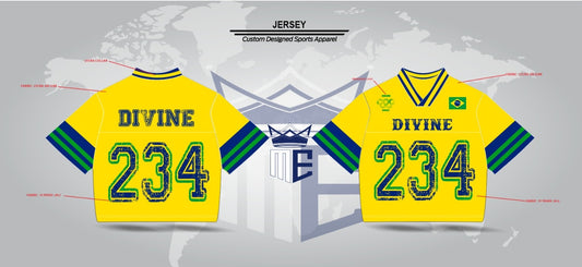 DIVINE GAMES "BRAZIL" JERSEY